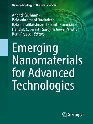 cover image of Emerging Nanomaterials for Advanced Technologies